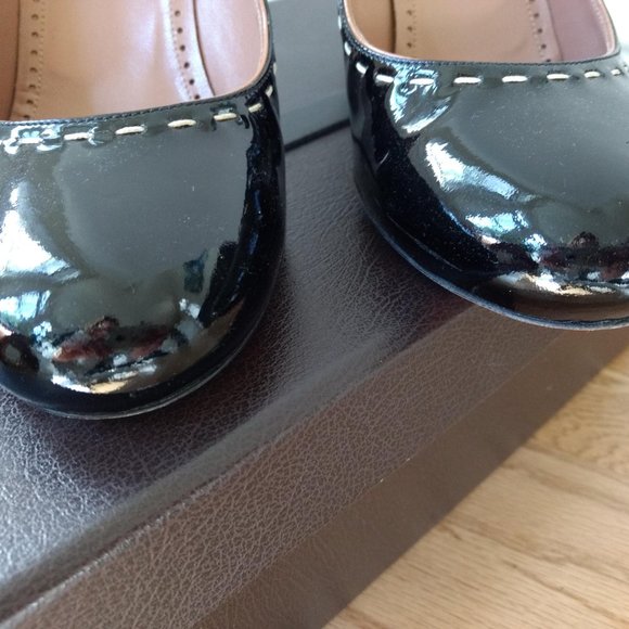 Alaia Altazure Donna Black Patent Leather Pumps - Picture 3 of 8